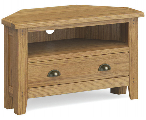 Abbey oak corner - tv, unit