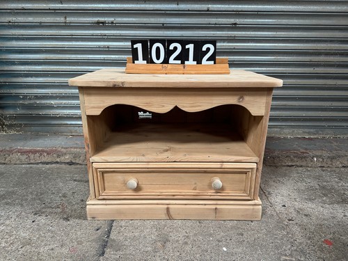 Stripped pine stand with - pine,