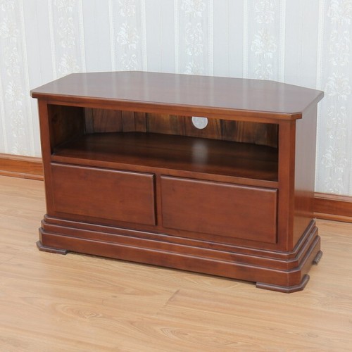 Mahogany corner unit tv - mahogany,
